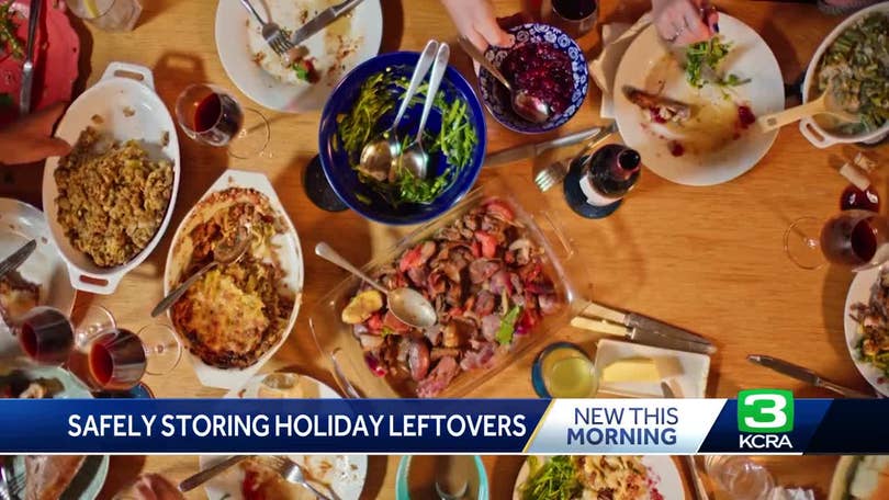 🍗 Thanksgiving leftovers? Here's how to safely store them