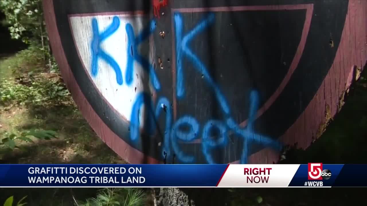 Freetown State Forest Defaced With Graffiti