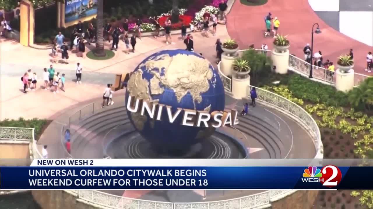 New Curfew implemented at CityWalk Orlando for guests 18 and under