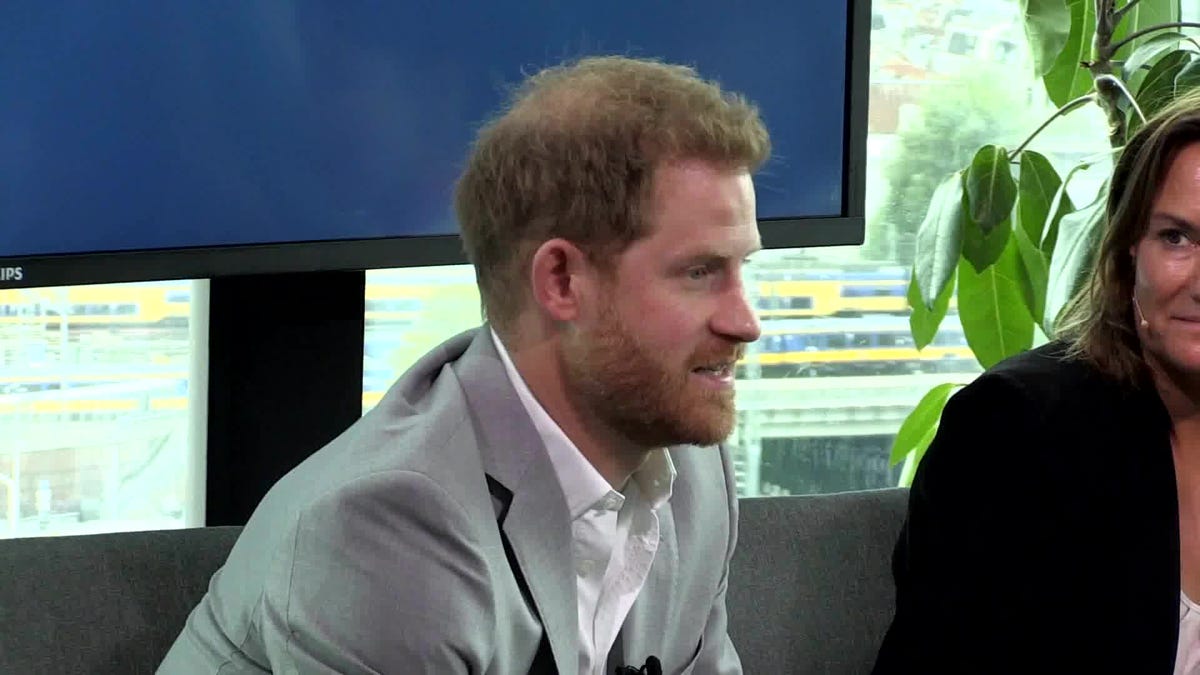 preview for Prince Harry Addresses Private Jet Use As He And Meghan Markle Launch Sustainable Travel Initiative