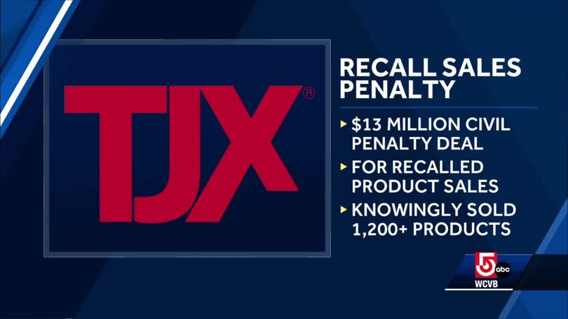 TJ Maxx, Marshalls parent company to pay $13 million for selling recalled  items, Trending