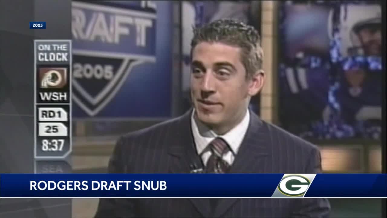 April 23, 2005: Aaron Rodgers drafted by Green Bay Packers