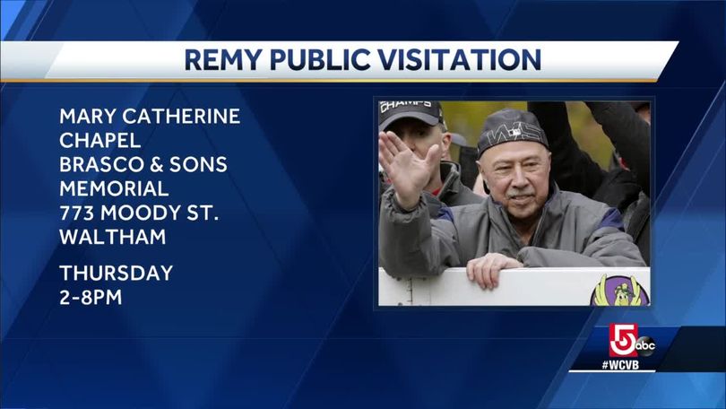 Public wake for Jerry Remy brings Red Sox Nation to Waltham