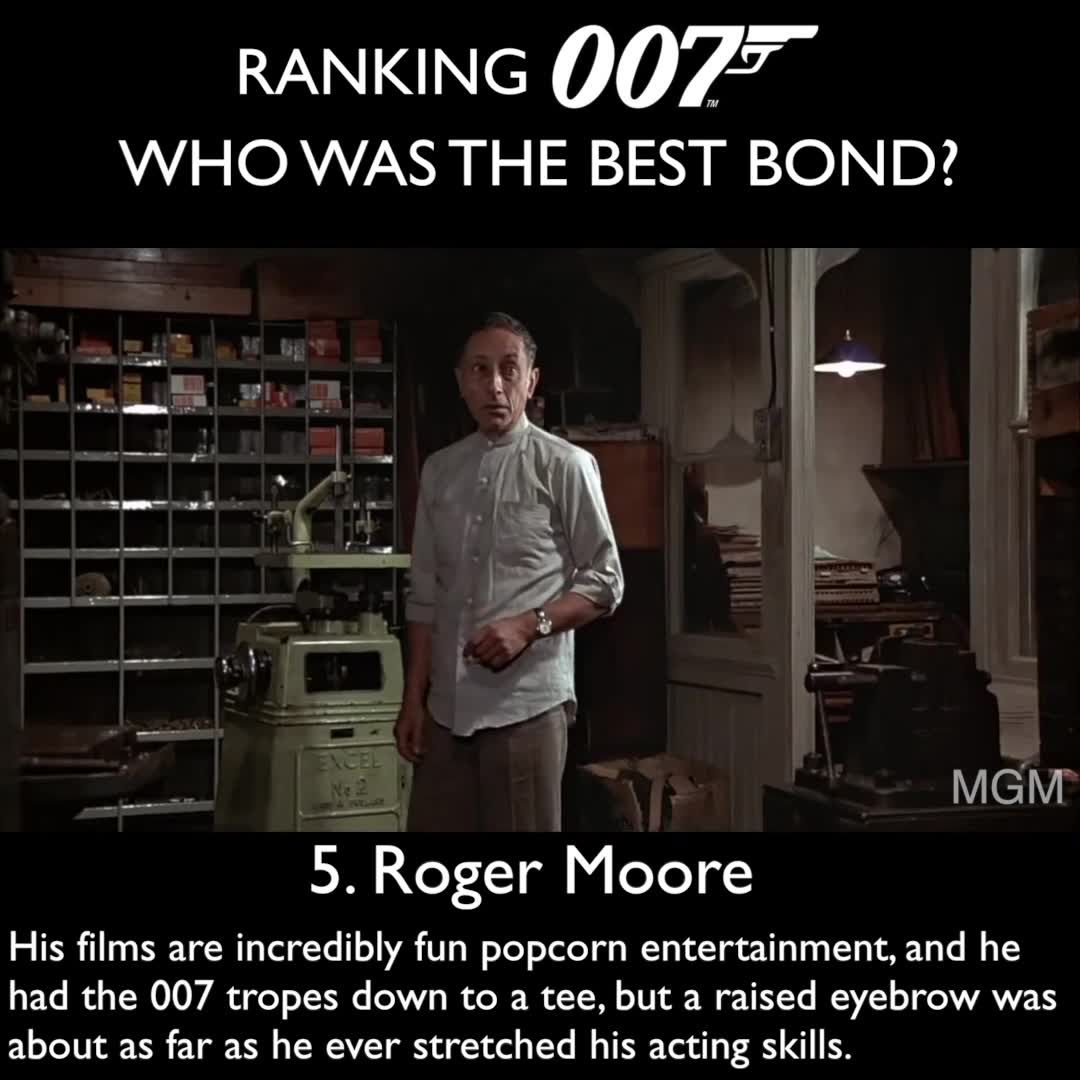 preview for Who's the best James Bond?