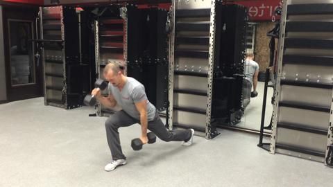 preview for Lunge Position Hammer Curl