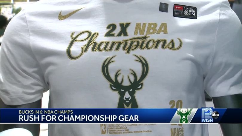 Where to buy Milwaukee Bucks NBA Champions 2021 shirts, hats and other gear  