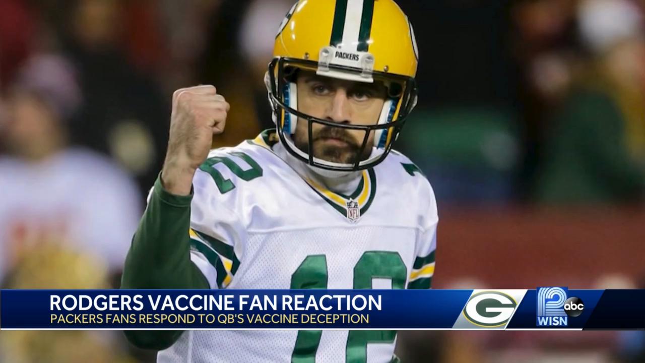 Aaron Rodgers' use of words misleads some fans about vaccine