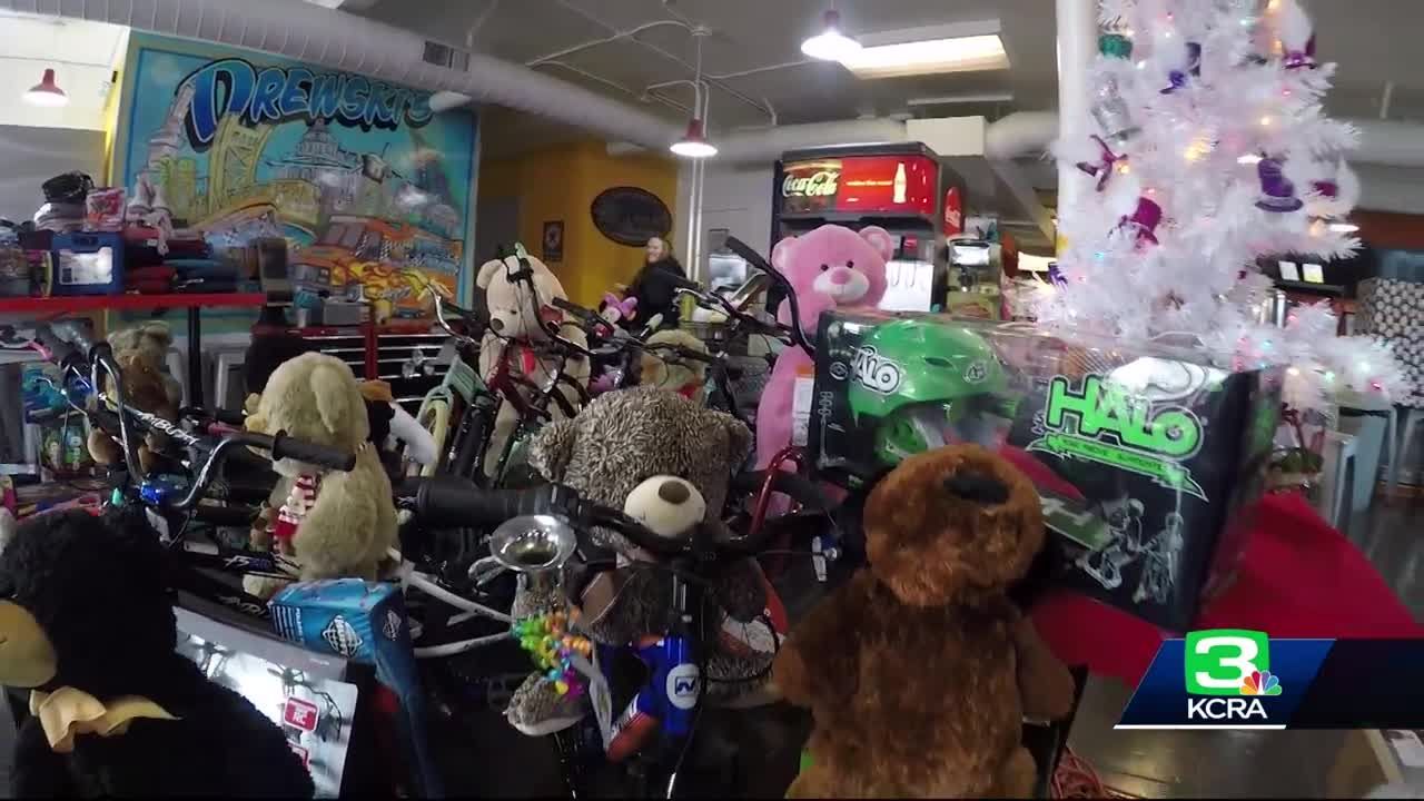 Motorcycle Clubs Gather In Sacramento Co For Holiday Toy Run