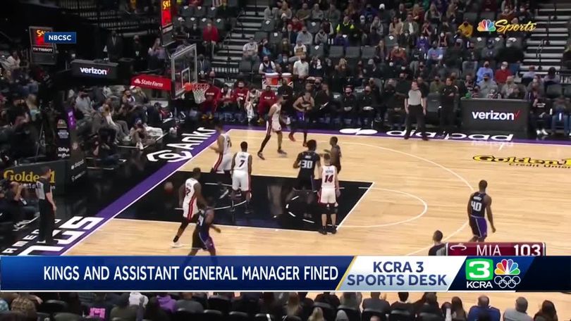 NBA fines Sacramento Kings and assistant GM for clock issues