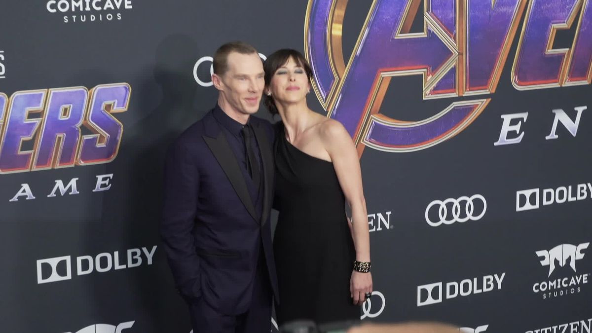 preview for Benedict Cumberbatch at the Avengers: Endgame premiere