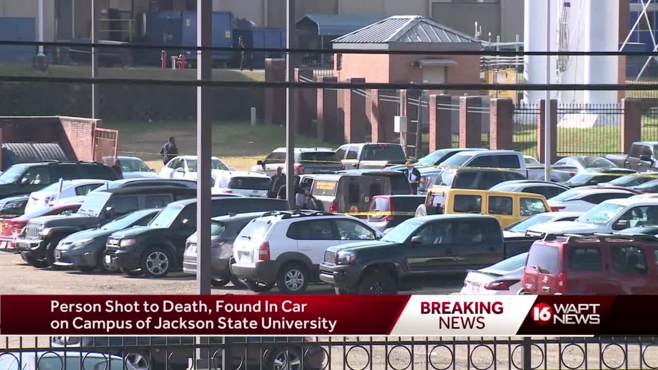 Man found shot to death inside car on JSU campus