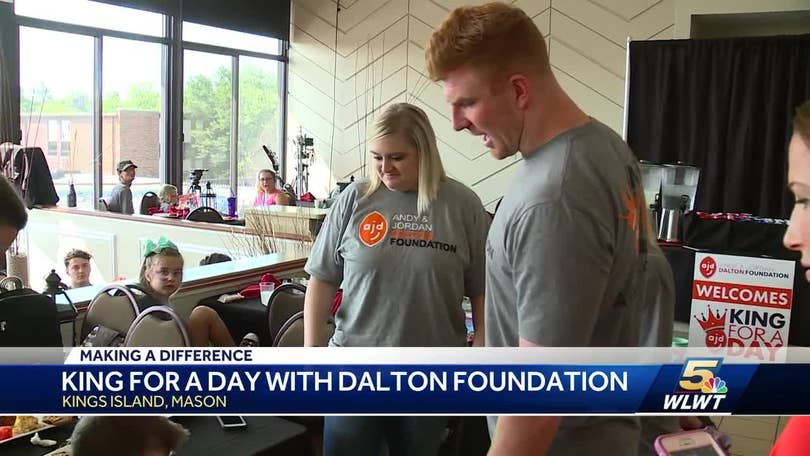 Andy and JJ Dalton Host 'King for a Day'