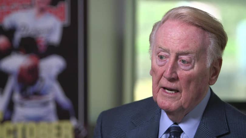 X \ Yahoo Sports على X: Legendary Dodgers broadcaster Vin Scully