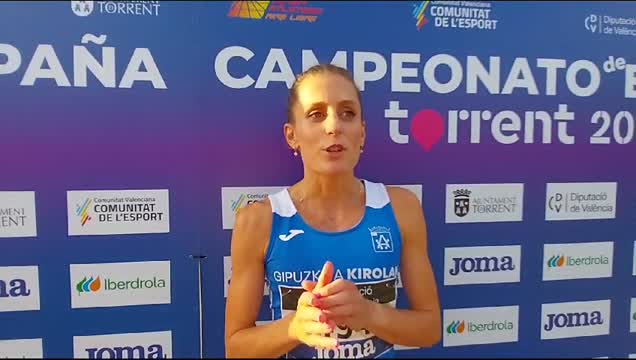 preview for Lorea Ibarzábal, campeona de España de 800 metros