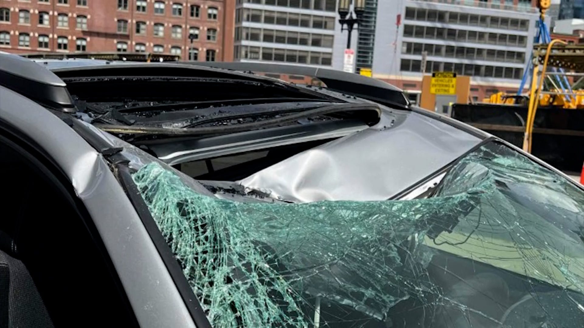 Chairs, traffic cones, 'booby trapped' paint cans? With Boston