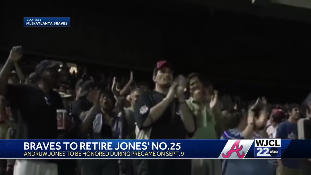 Braves to retire No. 10 in honor of Chipper Jones