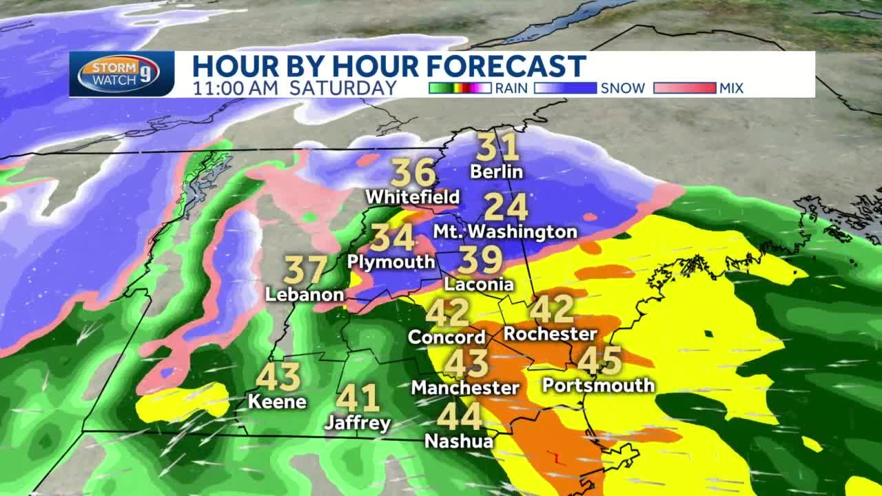 Nh Hour By Hour Weather Timeline Track Rain Mix Snow