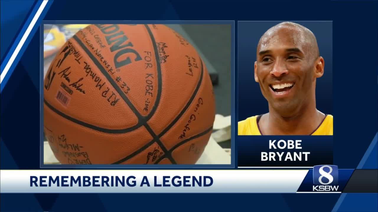 Remembering a legend: Fans honor Kobe Bryant