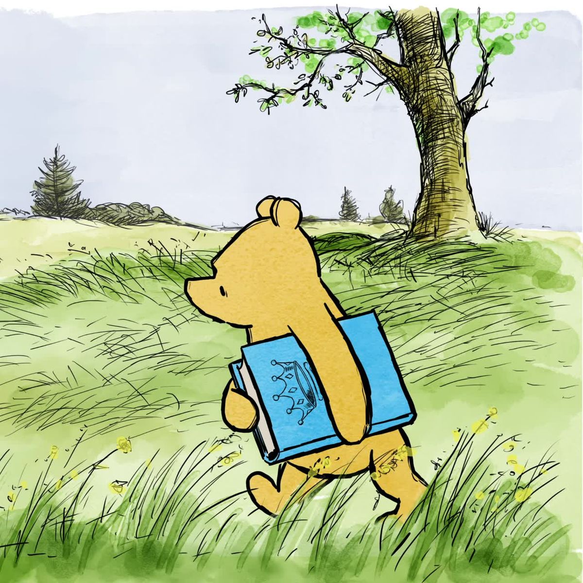 preview for Winnie-the-Pooh animation celebrates the birth of the royal baby