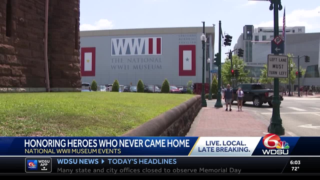 Annual Memorial Day events held at the WWII museum