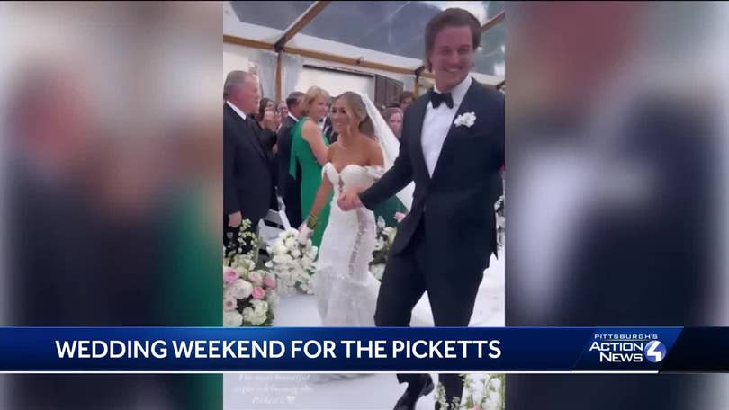 Steelers Quarterback Kenny Pickett Marries Amy Paternoster in New Jersey  (Exclusive)