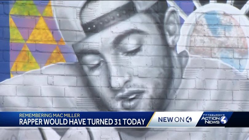 East Liberty mural honors Pittsburgh native Mac Miller