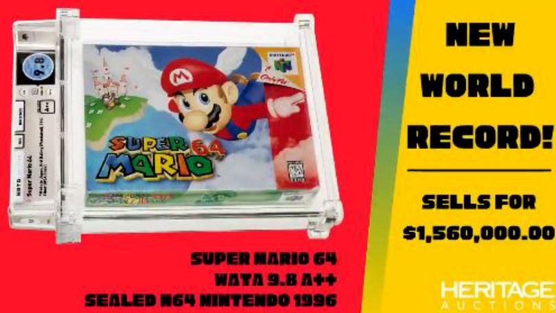 Super Mario 64 Video Game Sells for $1.56 Million - The New York Times