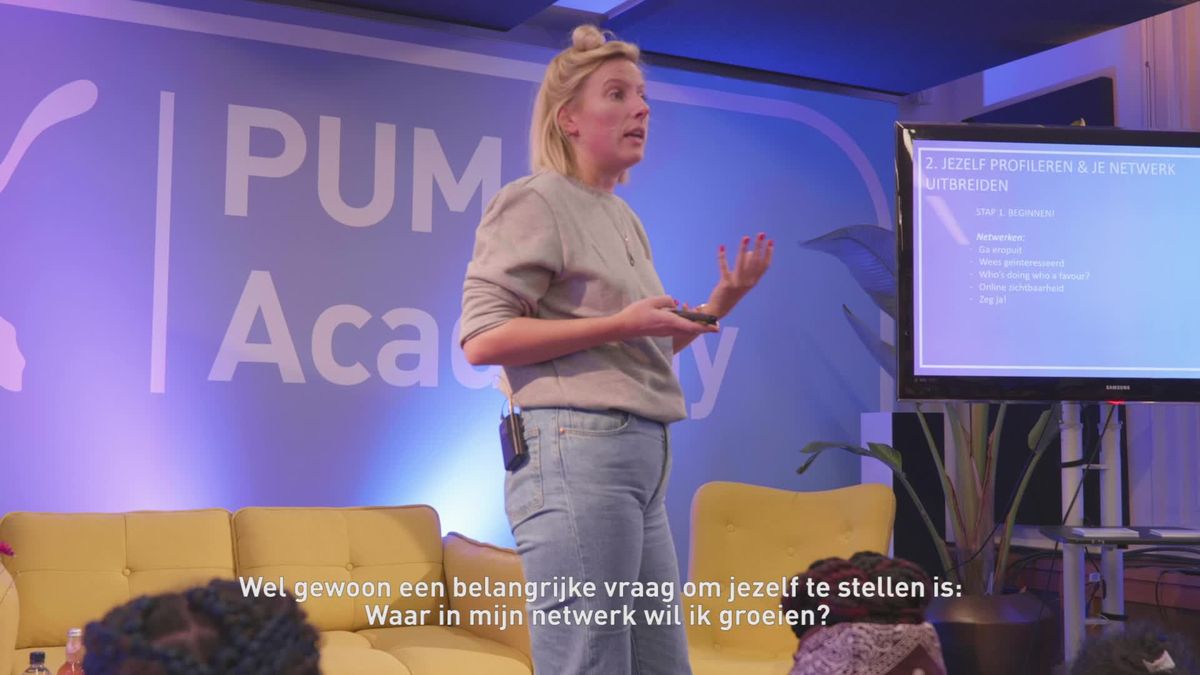 preview for PUMA Academy - Froukje Bouma: sessie 1 'Binnenkomen zonder kloppen'