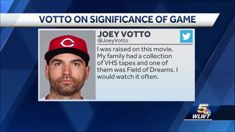 Joey Votto shares why Field of Dreams game means so much to him