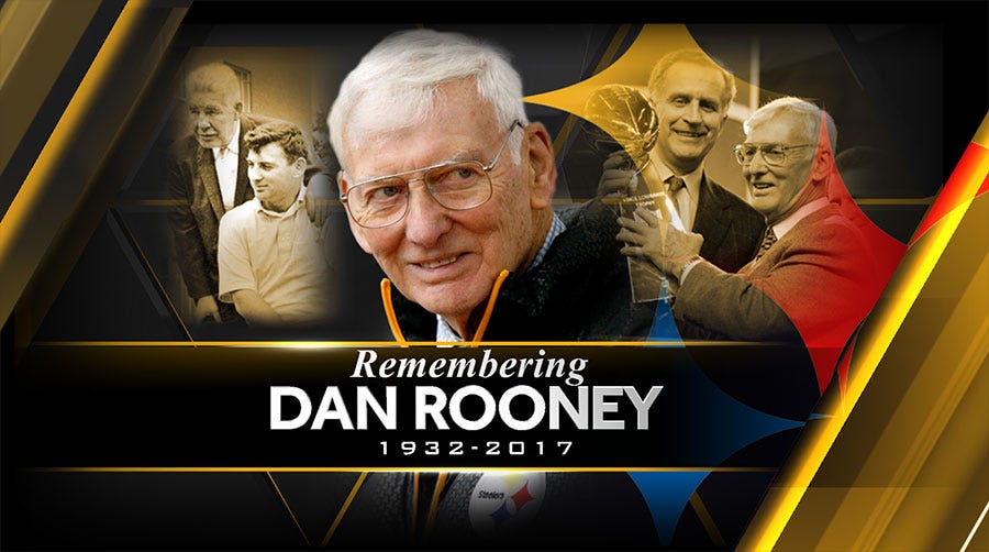 Dan Rooney is an NFL legend, but his real legacy goes far beyond