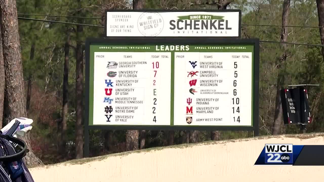 Georgia Southern holds onto lead after second round of Schenkel Invitational