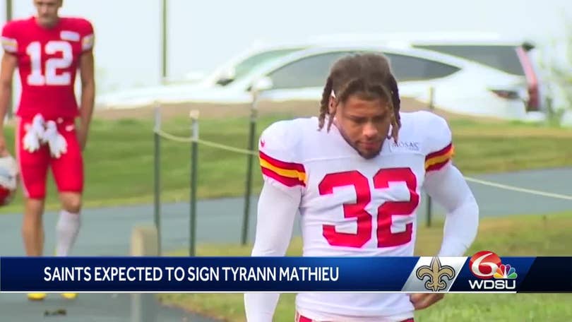 Saints announce signing of S Tyrann Mathieu