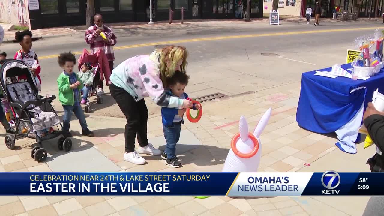 North Omaha gets festive with Easter in the Village celebration
