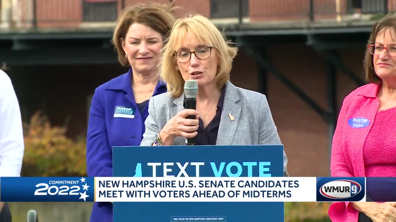 New Hampshire's U.S. Senate candidates make final pushes ahead of