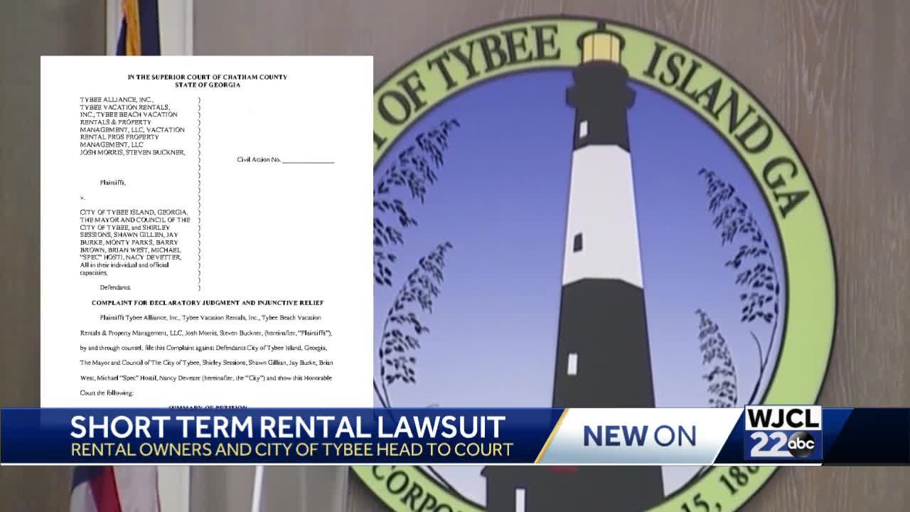 City of Tybee Island being sued over handling of vacation rentals