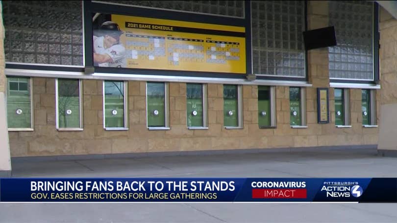 PNC Park, PPG Paints Arena allowed to host more fans April 4