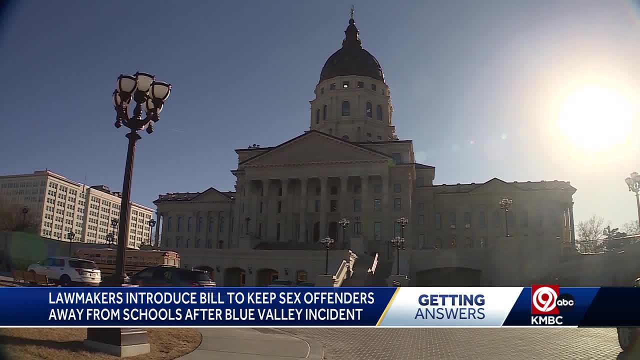 Kansas lawmakers propose bill to bar sex offenders from school property