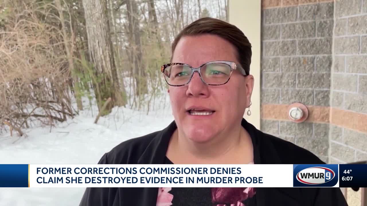 Former corrections commissioner denies claim she destroyed evidence in murder probe