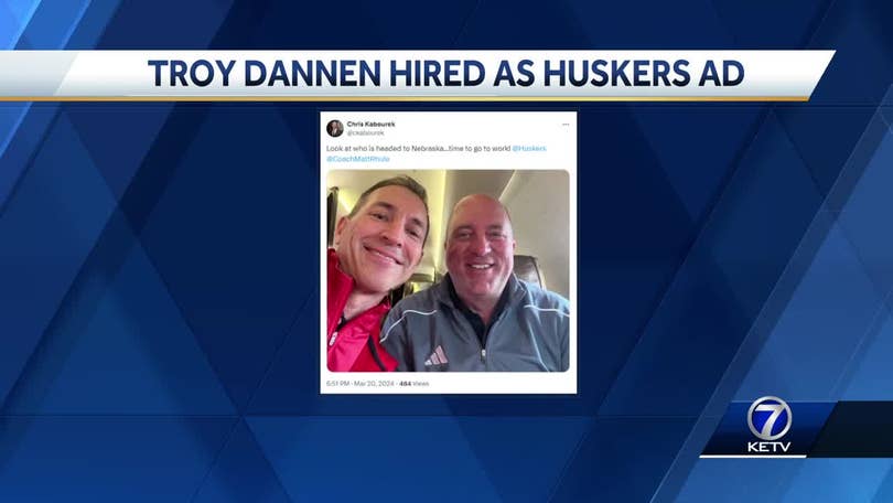 Nebraska hires Troy Dannen as athletic director