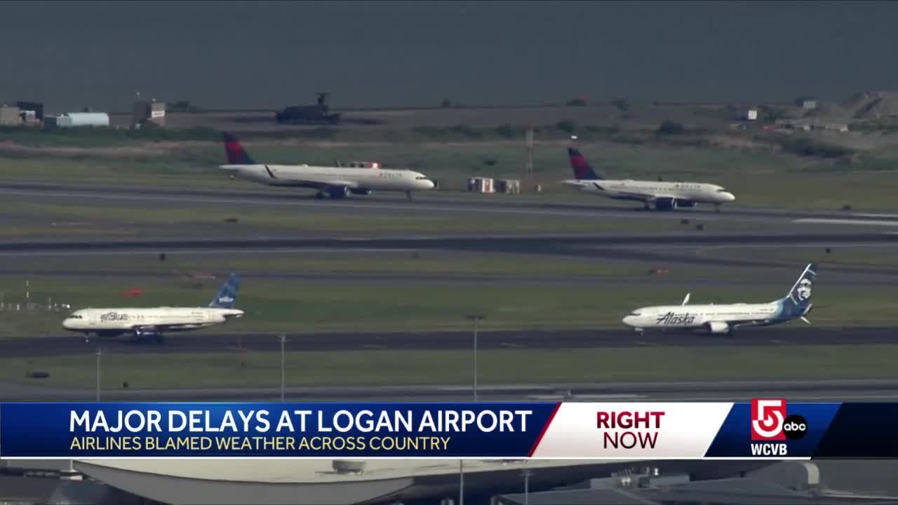 Severe weather creating Boston Logan Airport travel nightmare