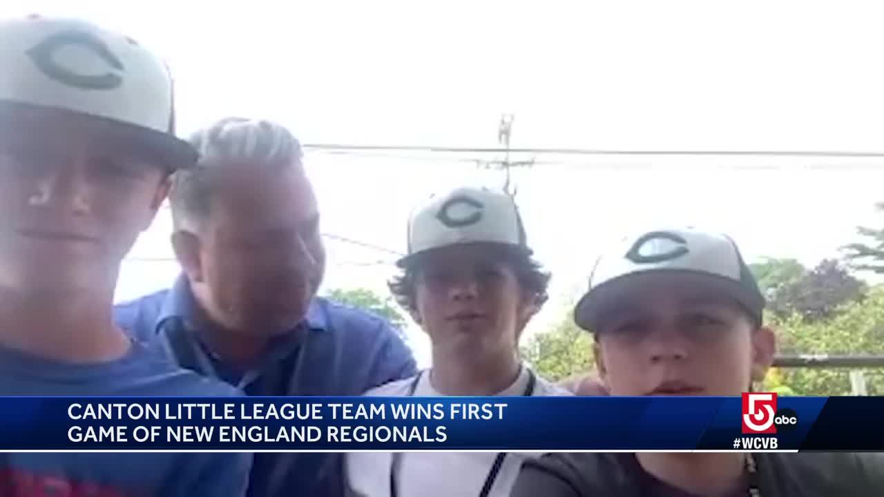 Massachusetts wins opening game of New England Little League regional