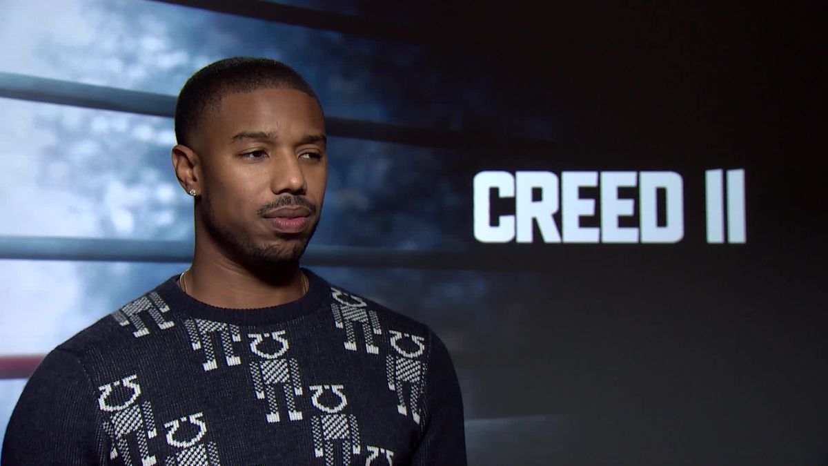 preview for Michael B Jordan Talks Creed 2