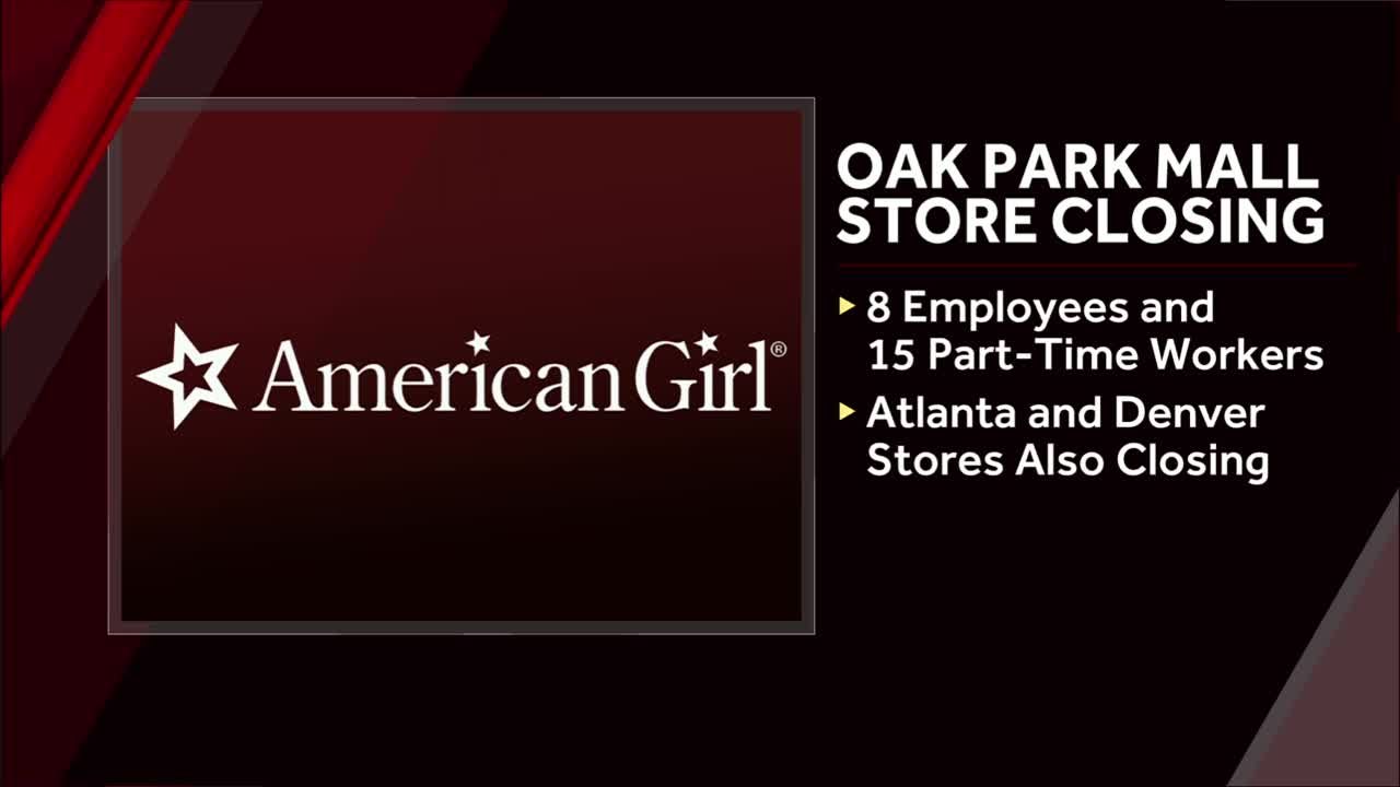 American girl on sale closing stores