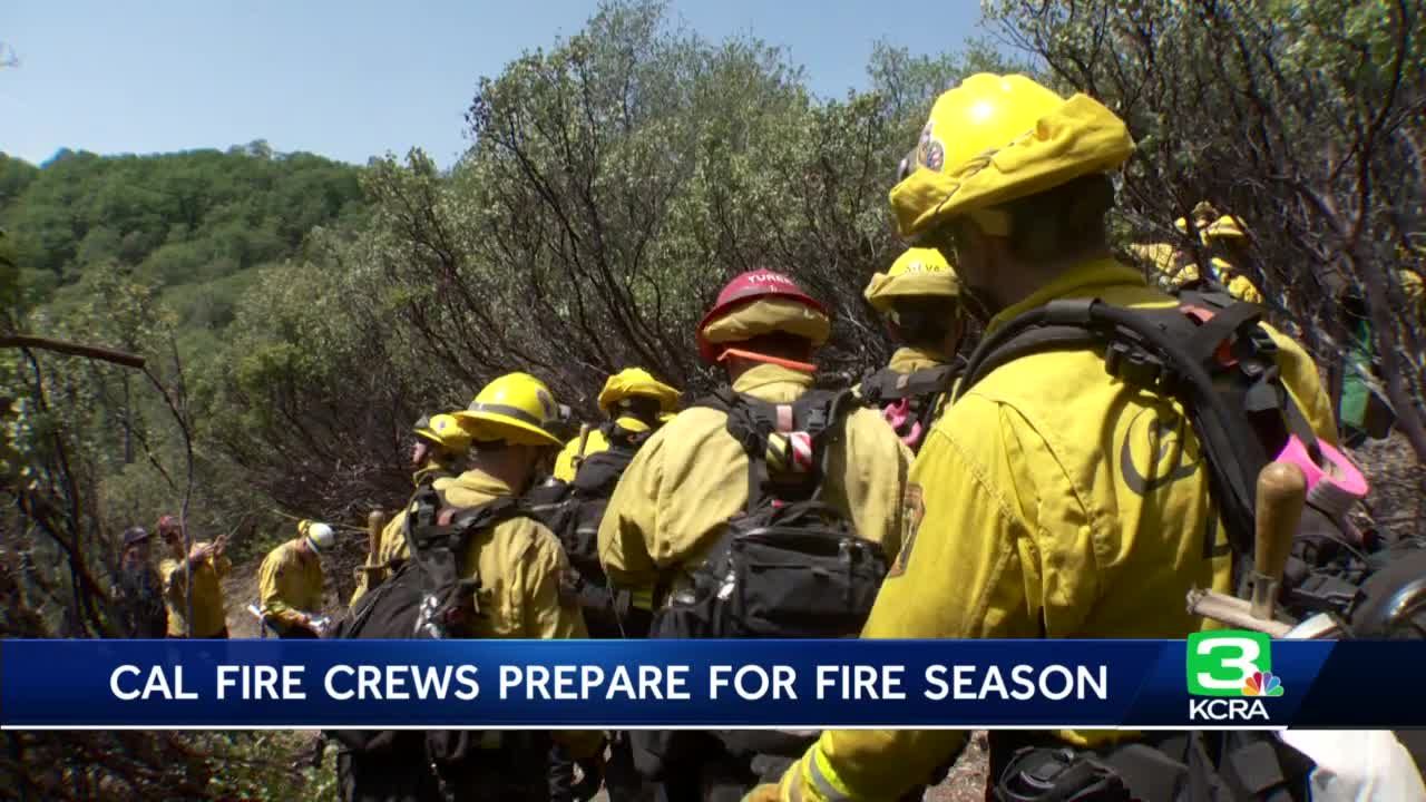 California fire crews train for Type I hand crew certification