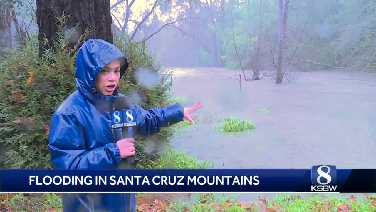 Santa Cruz storm recovery Evacuation orders still in place water