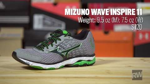 mizuno wave inspire 11 weight