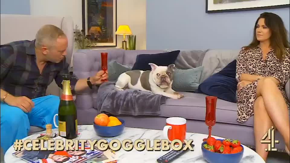 preview for Celebrity Gogglebox's Robert Rinder makes NSFW joke to Susannah Reid