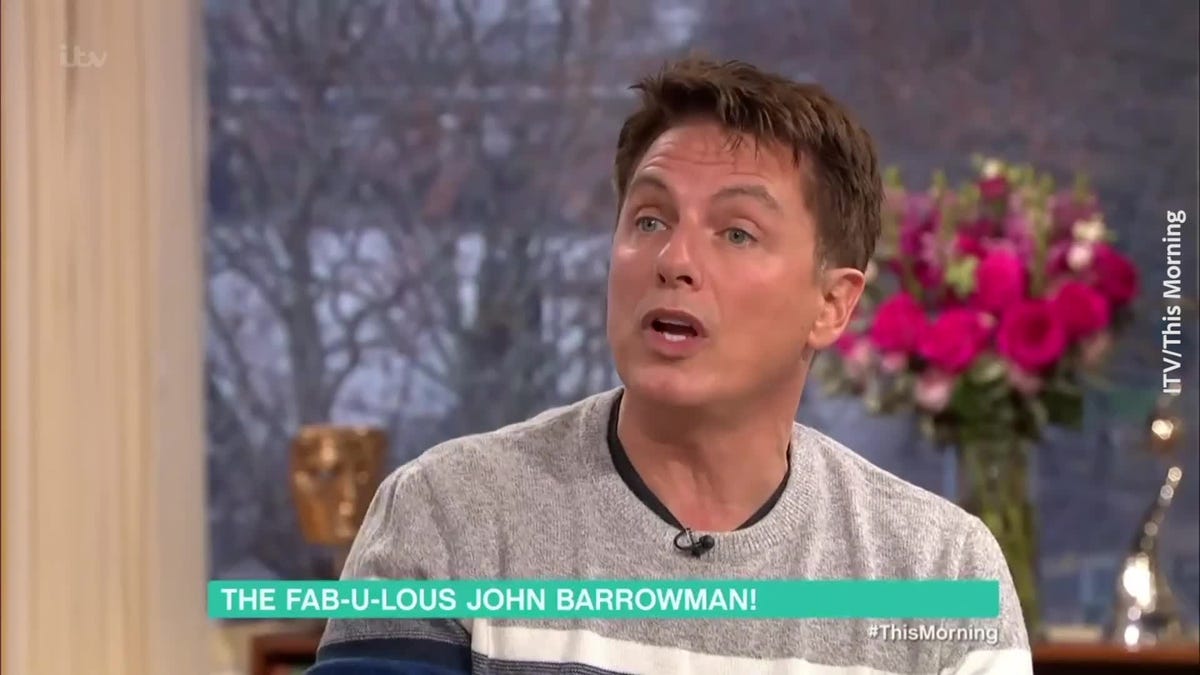 John Barrowman at the National Television Awards 2019