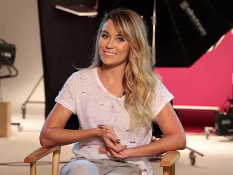 preview for Lauren Conrad's Cosmo Cover Shoot