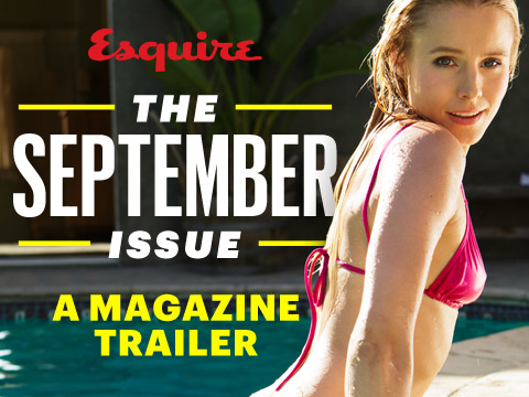 preview for Esquire's September Issue: A Magazine Trailer